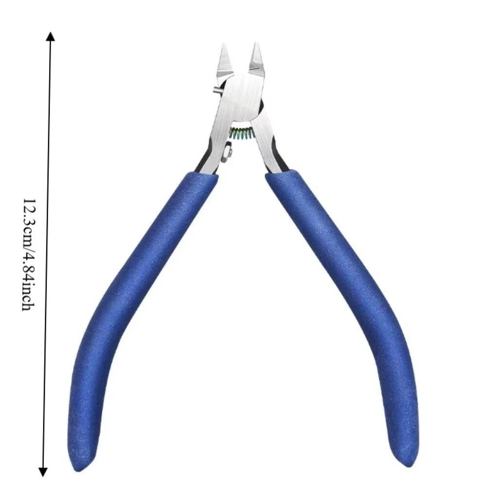 Ultra-thin Single-edge Gate Cutter Industrial-grade Non-slip Grip Model Assembly Tools Anti-slip Durable Industrial-grade Pliers