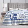 Retro Sardines Blanket Quality Warm Bedding Throws Winter Boy Girl Outdoor Street Trend Bedspread