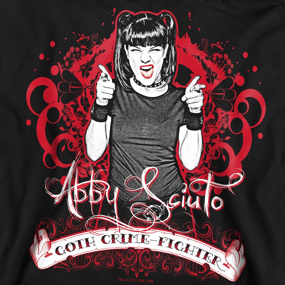 NCIS Unisex Adult Goth Crime Fighter Sweatshirt