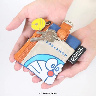 Doraemon Cartoon Geldbörse & Schlüsselanhänger Tasche mit Ausweisfach