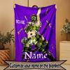 Custom Name Personalized Apex Legends Print Blanket, Home Decor, Bedroom, Sofa, Camping, Couch, Gifts for Birthday Christmas