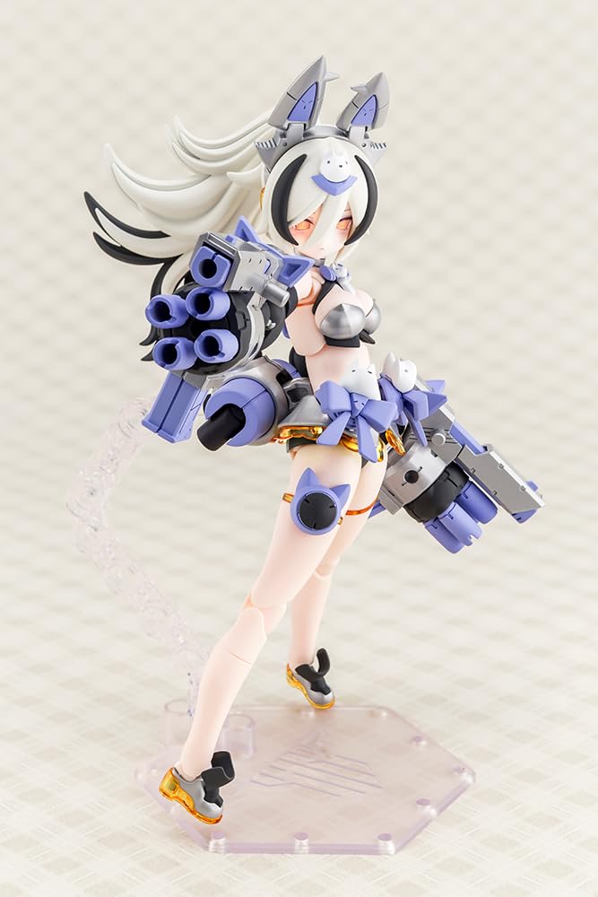 Kotobukiya Megami Device Silver approximately 160mm scale plastic model PUNIMOFU Ran, tall, 1/1 kit.