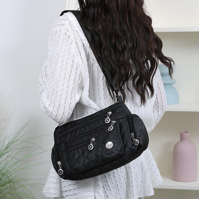 Crossbody Bag Women's Large Capacity Bag Oxford Shoulder Bag Mother Bag