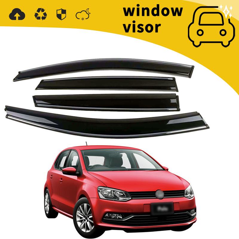 Polo 05-19 Door Rain Deflector for POLO, Polo PLUS, CROSS POLO - Car Modification Decor