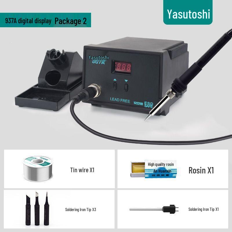 936A Industrial Electric Soldering Iron, 60W Adjustable Constant Temperature Repair Tool.