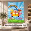 El Payaso Plim Plim Tapestry, Personalized Custom Text, Wall Hanging Tapestry For Living Room Home Wall Decor