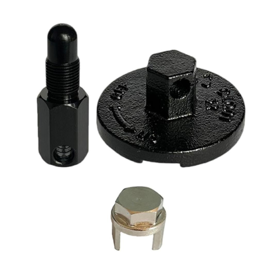 Professional Clutch Flywheel Removal Tool For Chainsaw Maintenance Heavy Duty Iron Construction Universal Fit