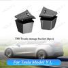 For Tesla Model Y L 2026 Rear Seat Backrest Protective Pad Trunk Mat Anti-Kick Pad Car Interior Accessories Model YL Cargo Liner