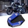 KIMISS Parking Kickstand Extension Pad,Motorcycle Side Stand Support Extension Extenders YZF R25 / YZF