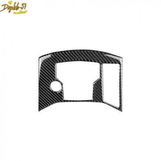 Carbon Fiber For Mazda CX-5 CX5 2017 2018 Console Gear Shift Panel Frame Cover