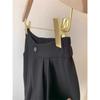 Pear-Shaped Body Summer Thin High-Waisted Suit Shorts for Women Plus Size Slimming Hip-Covering Casual A-Line Wide-Leg Pants