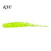 Realistic Swimming Lures 50Pcs Bionic Worm Soft Bait, 40MM/0.37g 50MM/0.45g Artificial Lure with Needle Scented Baits Tail, Swim for Freshwater