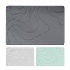 Super Absorbent Bathroom Anti-slip Mat 40x60cm Kitchen Floor Mat New Entrance Carpet