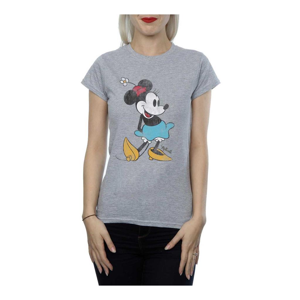 Disney Womens/Ladies Classic Minnie Mouse Cotton T-Shirt