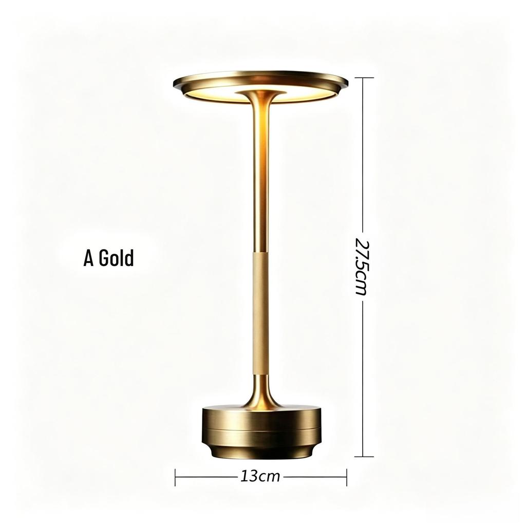 *LED Touch Desk Lamp with USB Charging - High-End Table & Bedside Night Light*
