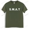 Cotton Tshirt Men Summer Tees Kids SWAT T Shirt Boys Girls TShirt Fancy Dress Costume Funny Top Tees Mens Tshirt