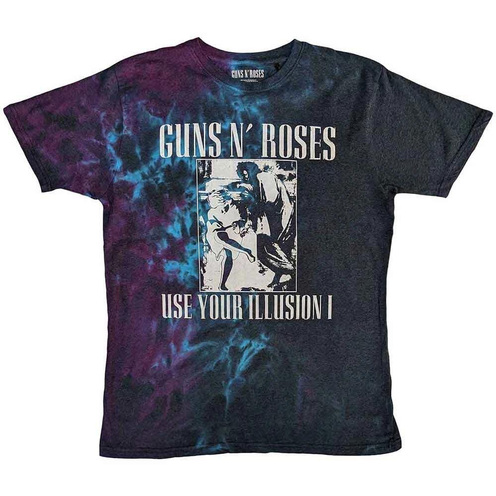 Guns N Roses Use Your Illusion I Monochrome Dye Wash T shirt - NEW OFFICIAL 3XL