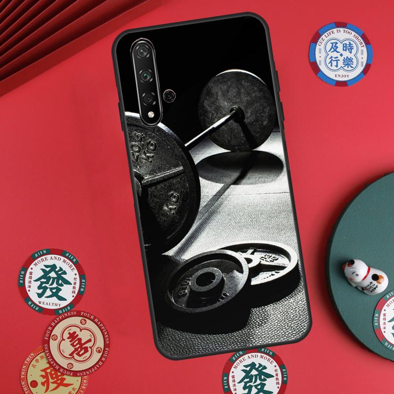 Bodybuilding Gym Fitness For Huawei Nova Y73 Y72 Y61 Y91 Y90 Y70 Y60 12s 12i 11i 8i 9 10 SE P60 Pro P30 P40 Lite Case