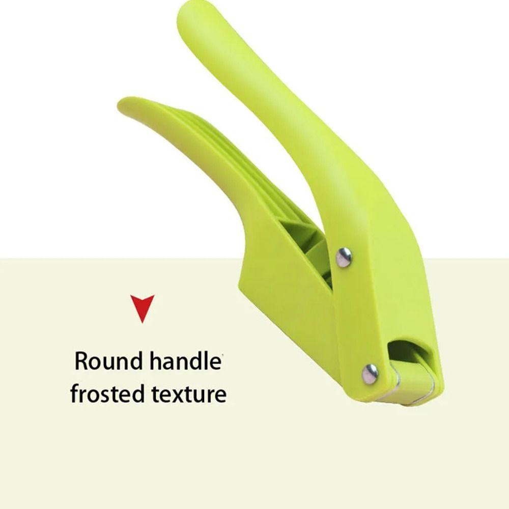 Manual Type Garlic Slicer Stainless Steel Garlic Masher Portable Garlic Crusher  Home Cooking