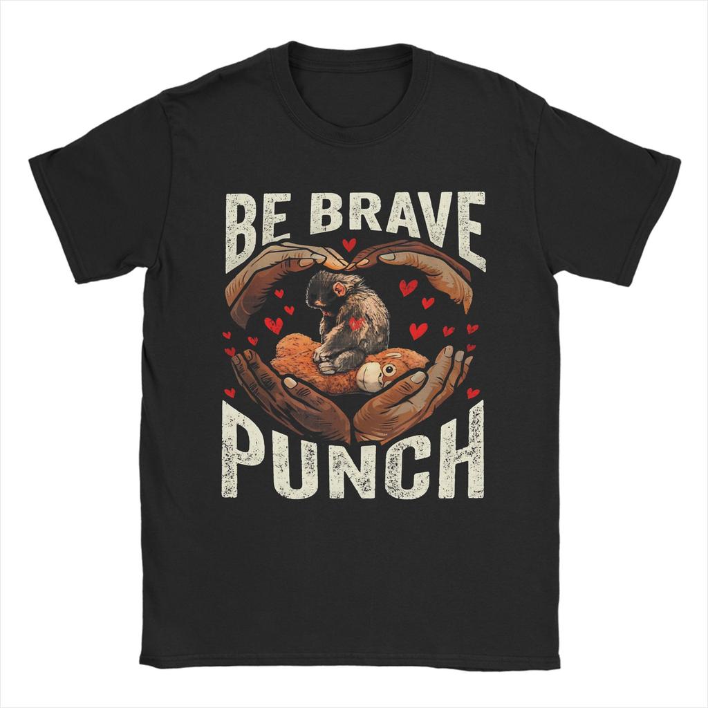 Mens Boxing TShirt with Cute Monkey Print Fun Design for Casual Sports Streetwear