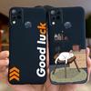 Für Infinix X689F X689 Hülle Infinix Hot 11 G37 Hot 10S NFC 10T Coque Funda Weiches Silikon Kamera Geschützt Schwarze Katze Weltraummann