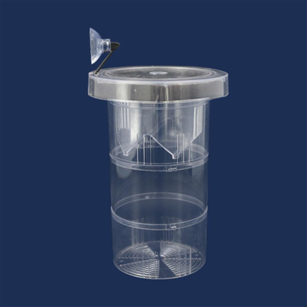 Suction Cup Floating Hatching Box Semi-transparent Aquarium Breeder Feeder  Aquarium