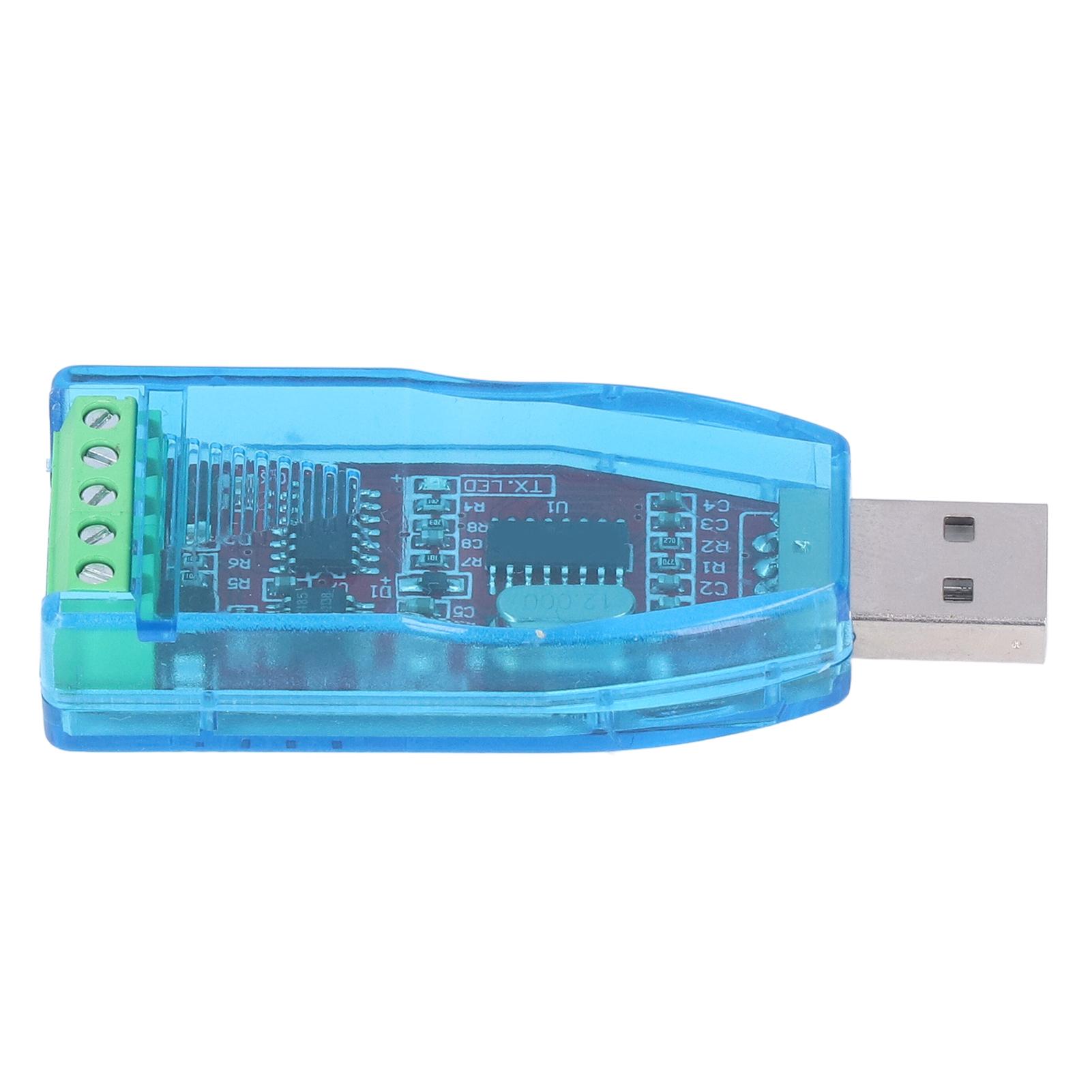 

Перетворювач USB на RS485 з індикатором сигналу захисту від перехідних процесів TVS для Windows