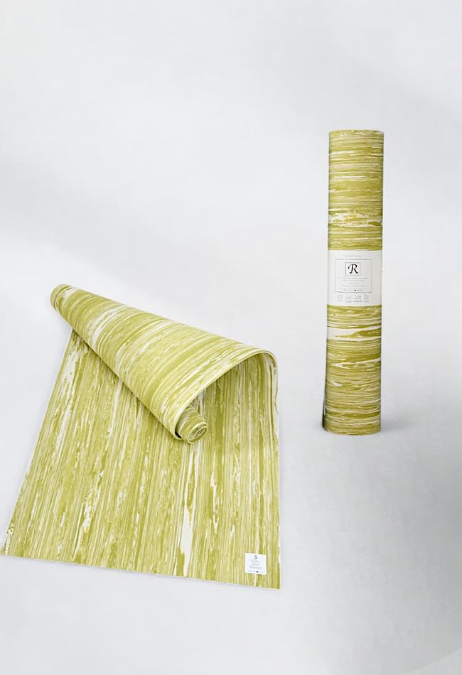 

Style Boat Market Recovery Yoga 5mm Pilates Fitness Exercise Mat Mat, Thick, Olive, Training,