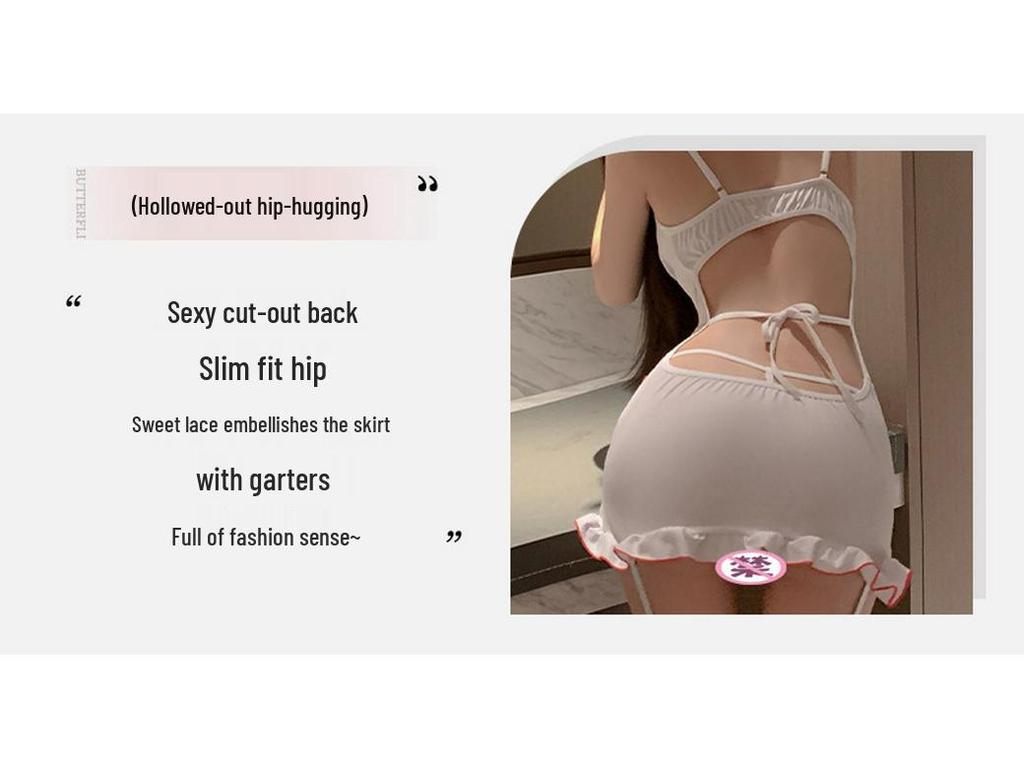 Manyan Sexy Nurse Uniform Lingerie - Soft Cute One-Piece Suspender Suit