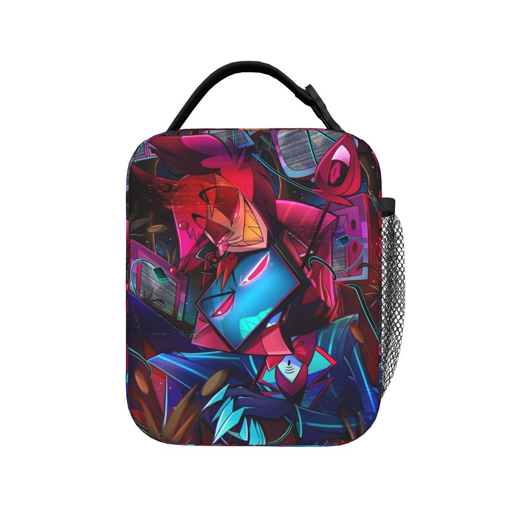 Radiostatic VxA Vox Alastor Insulated Lunch Bag Thermal Bag Reusable,Lunch Container Tote Lunch Box Bento Pouch School Picnic