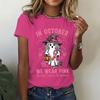 Shirts for Women Awareness Shirt  Support Gift  Casual Top