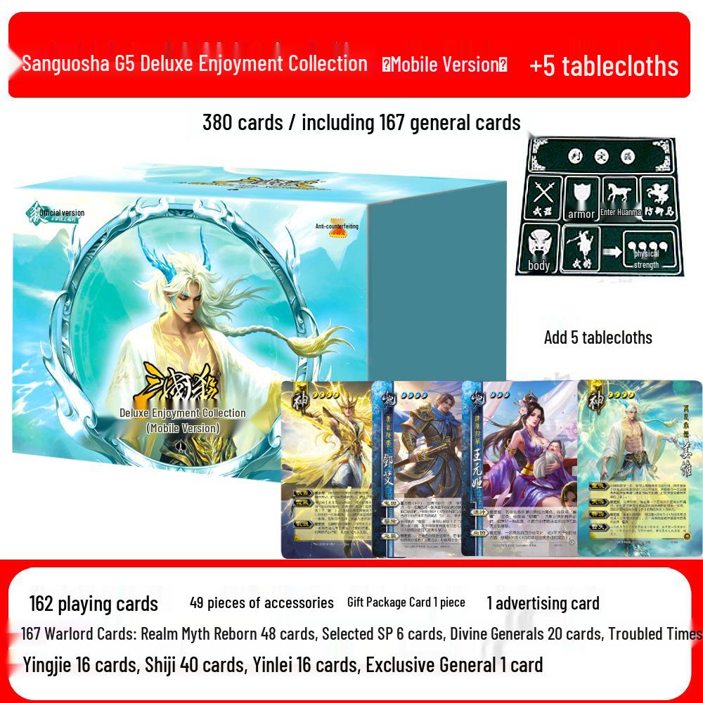 Three Kingdoms Kill Premium & Standard Edition: Full Set Tabletop Game Cards with Free Shipping