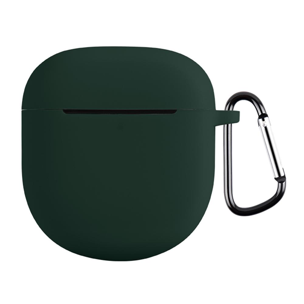 For Bose QuietComfort 2/Ultra Silicone Case Wireless Earphone Anti-Scratch Protective Cover with Carabiner
