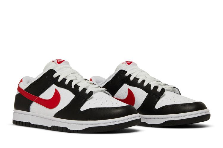 Nike Dunk Low Retro Red Swoosh Panda