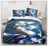 Game Genshin Impact Klee Cosplay Duvet Cover Anime Cartoon Bedding Set Diona Coplay Bed Set Quilt Comforter Covers Home Textiles