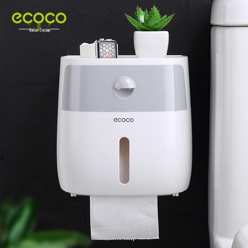 ecoco Double-Layer Punch-Free Tissue Box