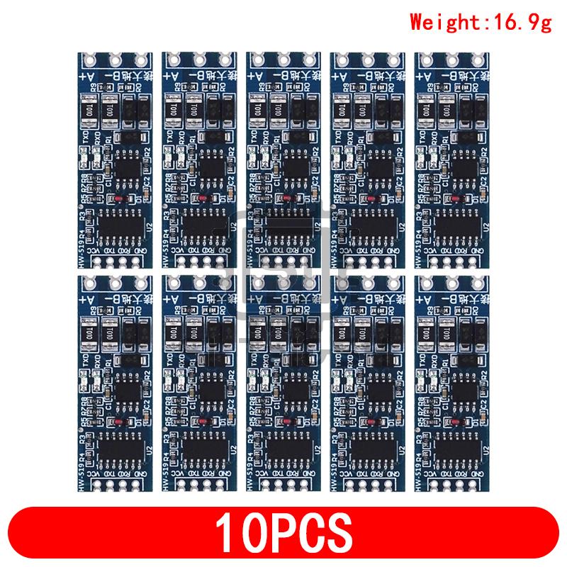 1~10PCS TTL Turn To RS485 Module 485 To Serial UART Level Mutual Conversion Hardware Automatic Flow Control Power Supply Module