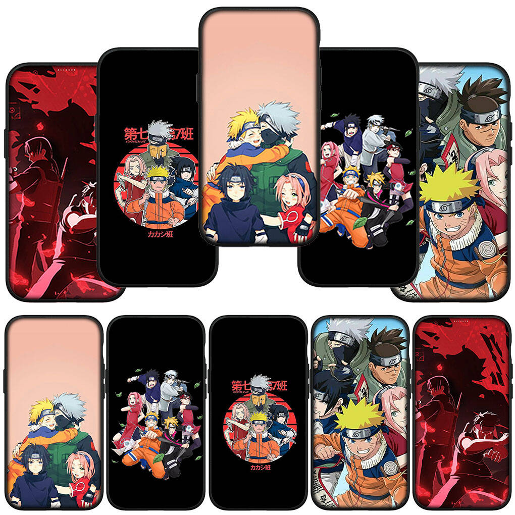 Phone Case for iPhone 17 15 16 Plus Redmi Note 14 12 11 13 Pro Max Huawei P30 P20 Lite OPPO A60 A40 A80 A18 A16 A54 Poster Uchiha Sasuke Naruto Cover