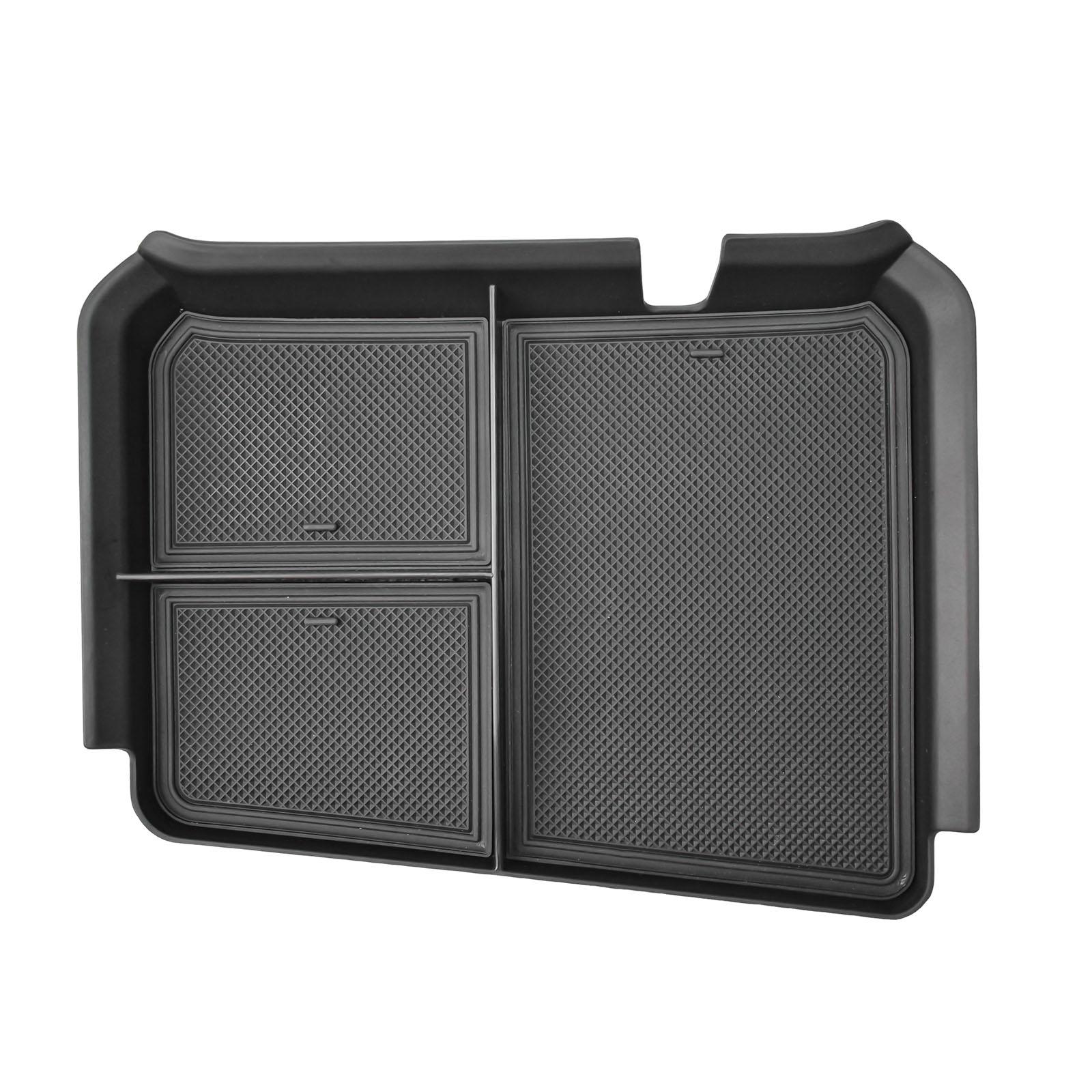 

For 2025 2025 Chevy Chevrolet Silverado 2500HD 3500HD Middle Center Console Organizer Tray Armrest Box Storage Car Accessories чёрный