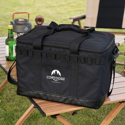 Oxford Camp Travel Bag Save Space Waterproof Camping Storage Bag Durable Portable Webbing Antiskid Foot Rest Outdoor Accessories