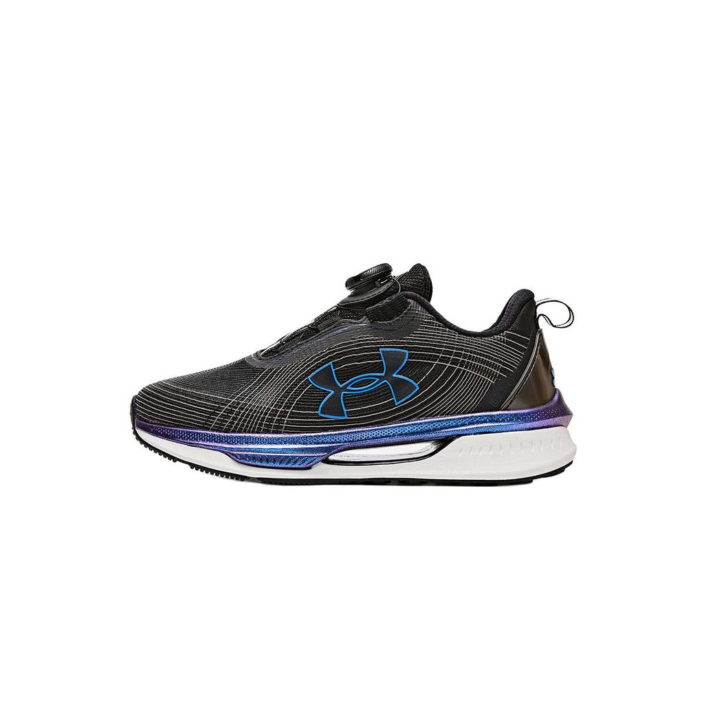 Under Armour Running Series Pu Fabric Versatile Sports Casual Fashion Comfortable Outdoor Low Top Kids Running Shoes Black Kids Sneaker 2541101HL