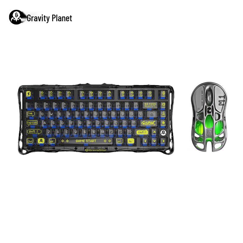

GravaStar Breakout 75 Wireless Mechanical Keyboard and Mouse Set