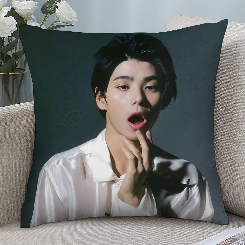 

Actor N-Nijiro Murakami Pillow Case 3D Print Polyester Fiber 40*40 cm Home Sofa Throw Pillow Cover Decoration Festival Gift 16x16Inch