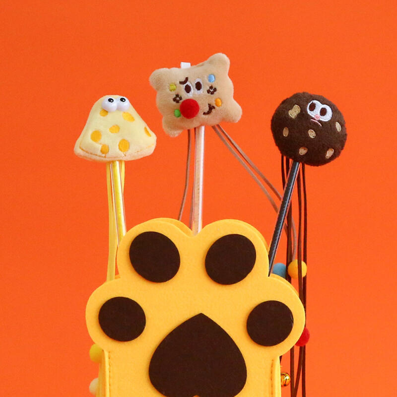 Cat Meow Nyami 3-piece fishing rod cat bell toy