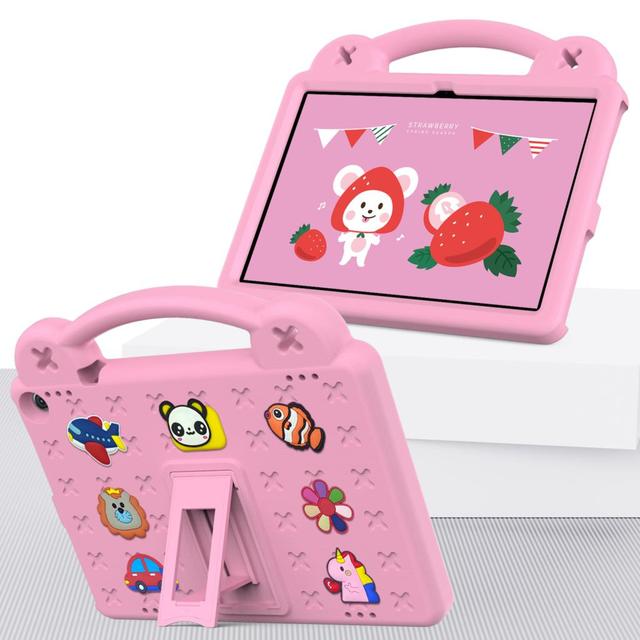 EVA Stand Case for ONN 10.1 Gen3 2022 Model 100071485 Kids Safe Cover  DIY Style Tablet Shell With Handle Strap Shockproof Funda