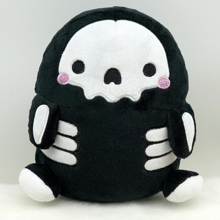 In Stock: KREEPY KUTIES Bony Plush Toy Doll - Halloween Skeleton