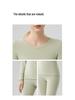 Women's Cashmere Fleece-Lined Heat-Generating Base Layer Leggings Set