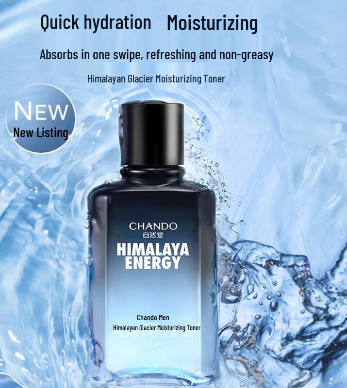 CHANDO Men's Himalayan Glacier Hydrating Toner