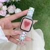 Laser Transparent Acrylic Strap for Apple Watch Band 42mm 46 41 38 45 44 49 40mm Women Bracelet for iWatch Series 10 9 8 7 6 5