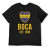 Boca Juniors TShirt Cute Clothes Graphic Tee Shirt Street Wear Mens T Shirts Streetwear Harajuku Mens T Shirts